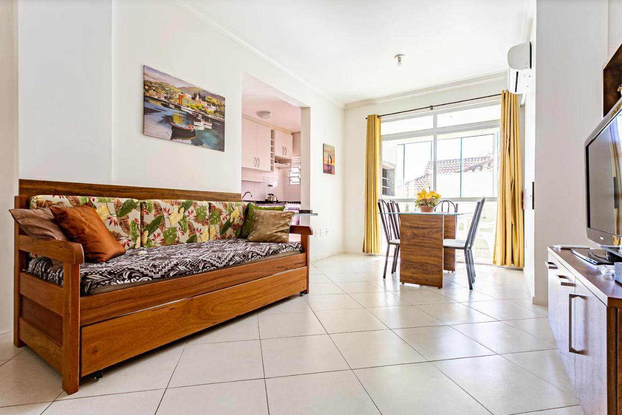 Apto 2 Suites, Ideal Para Familias, 30M Do Mar Florianópolis Exteriör bild