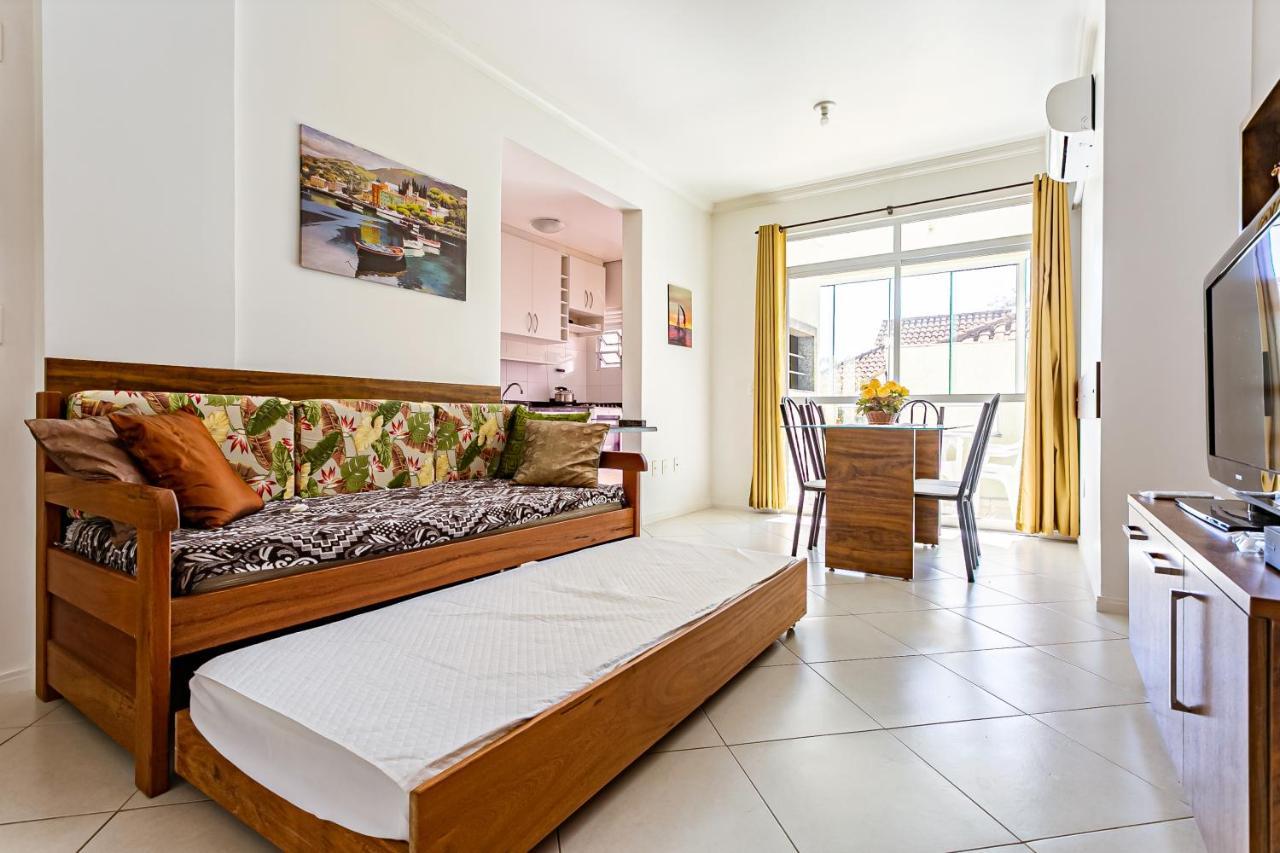 Apto 2 Suites, Ideal Para Familias, 30M Do Mar Florianópolis Exteriör bild