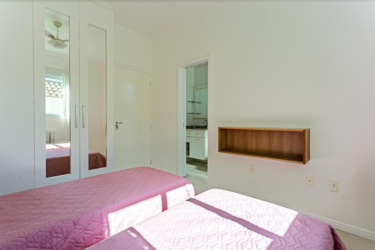 Apto 2 Suites, Ideal Para Familias, 30M Do Mar Florianópolis Exteriör bild